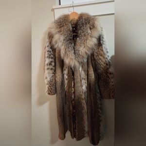 Vintage Lynx Fur Coat